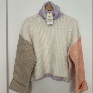 NEW W/ TAG Mango Turtleneck Knitted Sweater - Size M